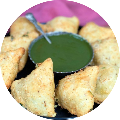 Jalapeno Cheese Samosa