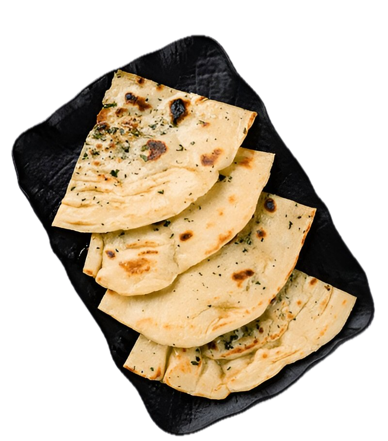 Garlic Naan - With Garlic Butter